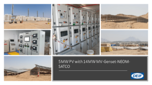 5MW PV with 14MW MV Genset NEOM SATCO
