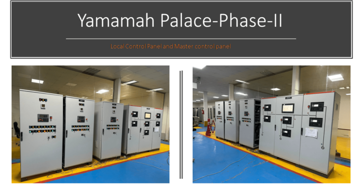 Yamamah Palace-Phase-II Local Control Panel and Master control panel