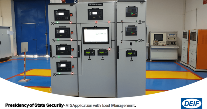 Presidency of State Security ATS Application with Load Management.
