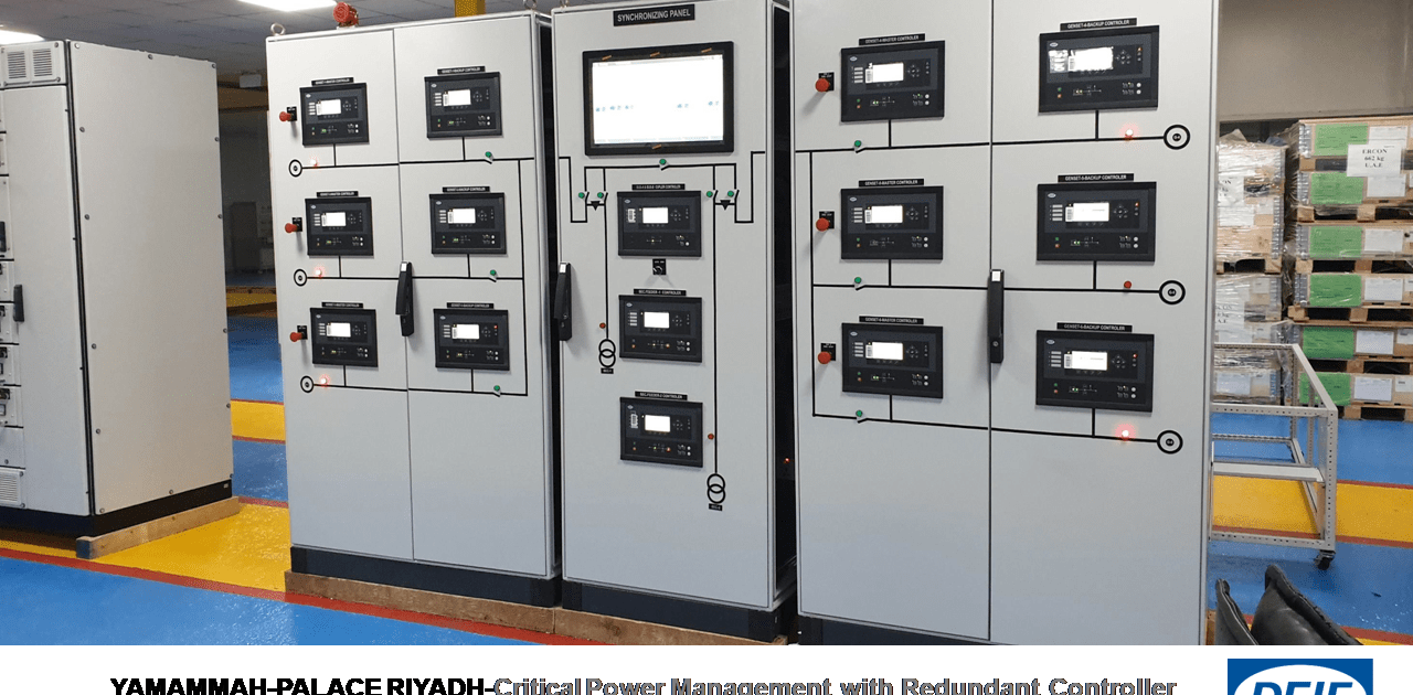 YAMAMMAH PALACE RIYADH Critical Power Management with Redundant Controller