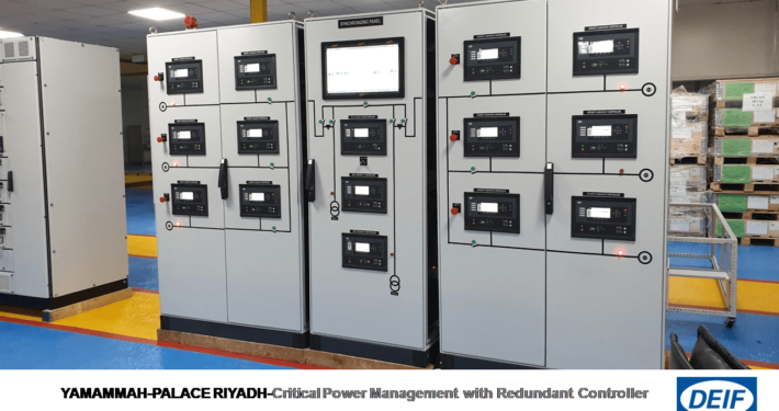 YAMAMMAH PALACE RIYADH Critical Power Management with Redundant Controller