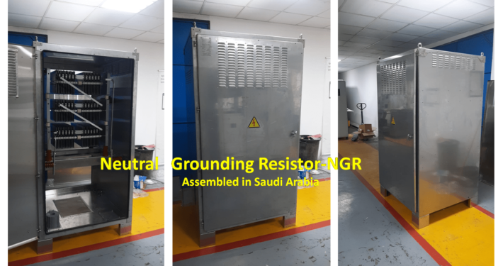 Neutral Grounding Resistor-NGR, Assembled in Saudi Arabia