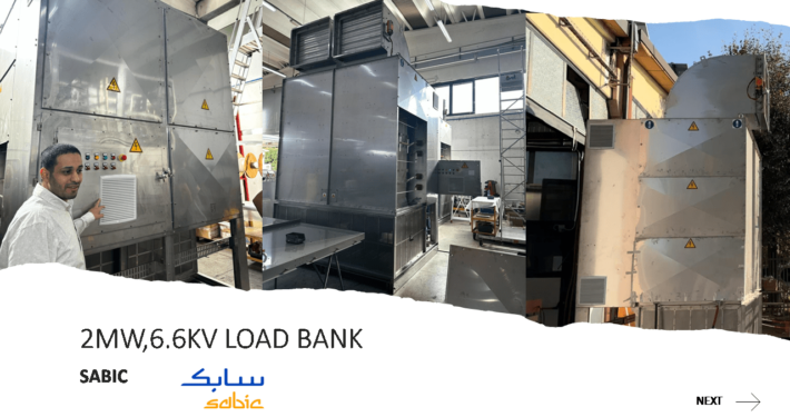 2MW,6.6KV LOAD BANK SABIC